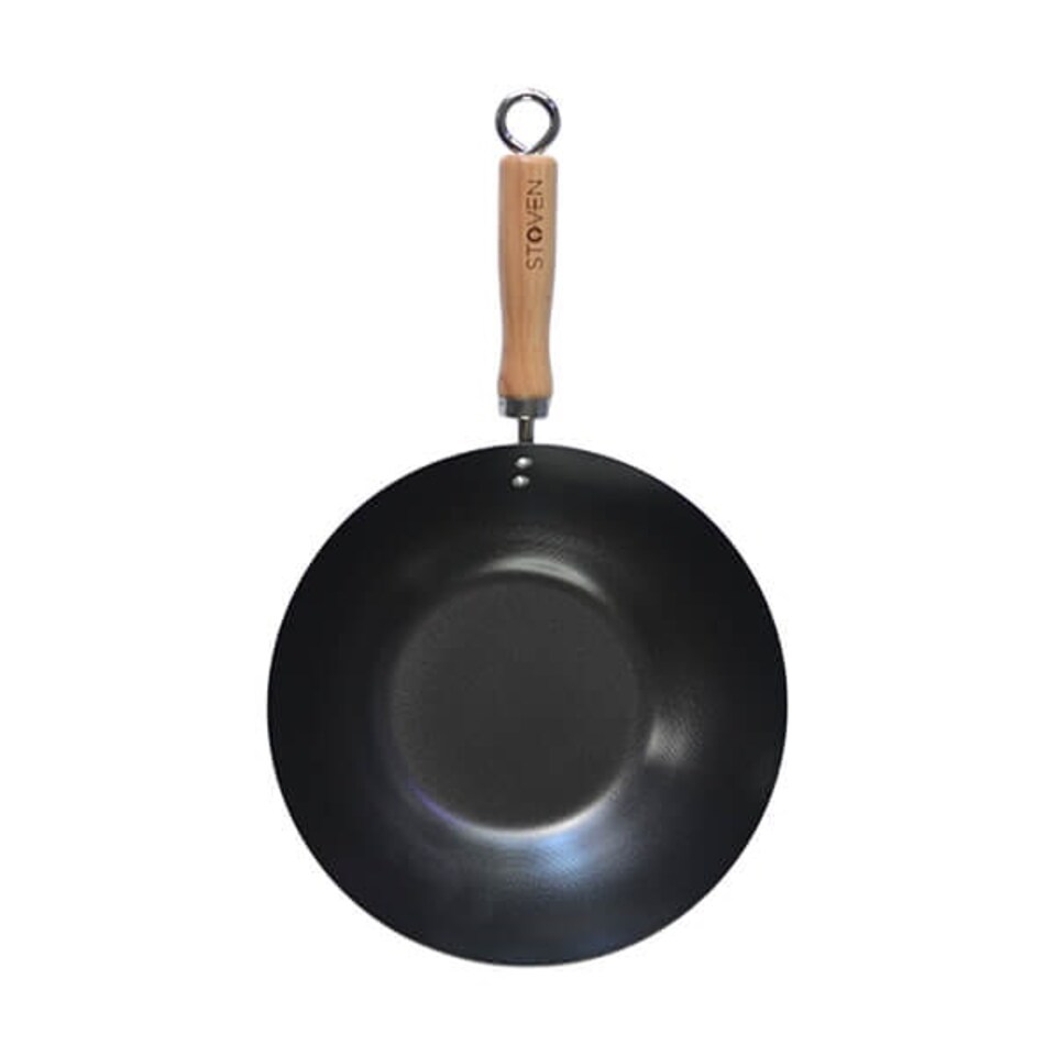 image 1 of Stoven 27cm Standard Gauge Non-Stick Wok
