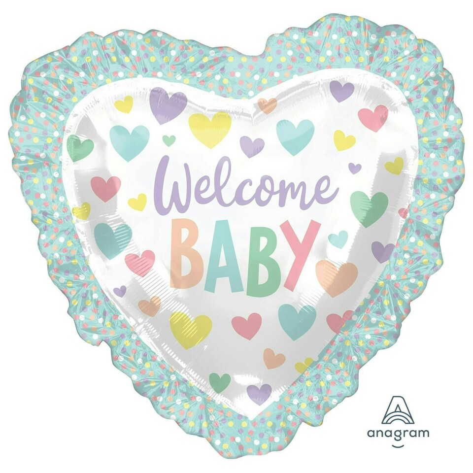 S/Shape: Baby Ruffle Heart | Multi