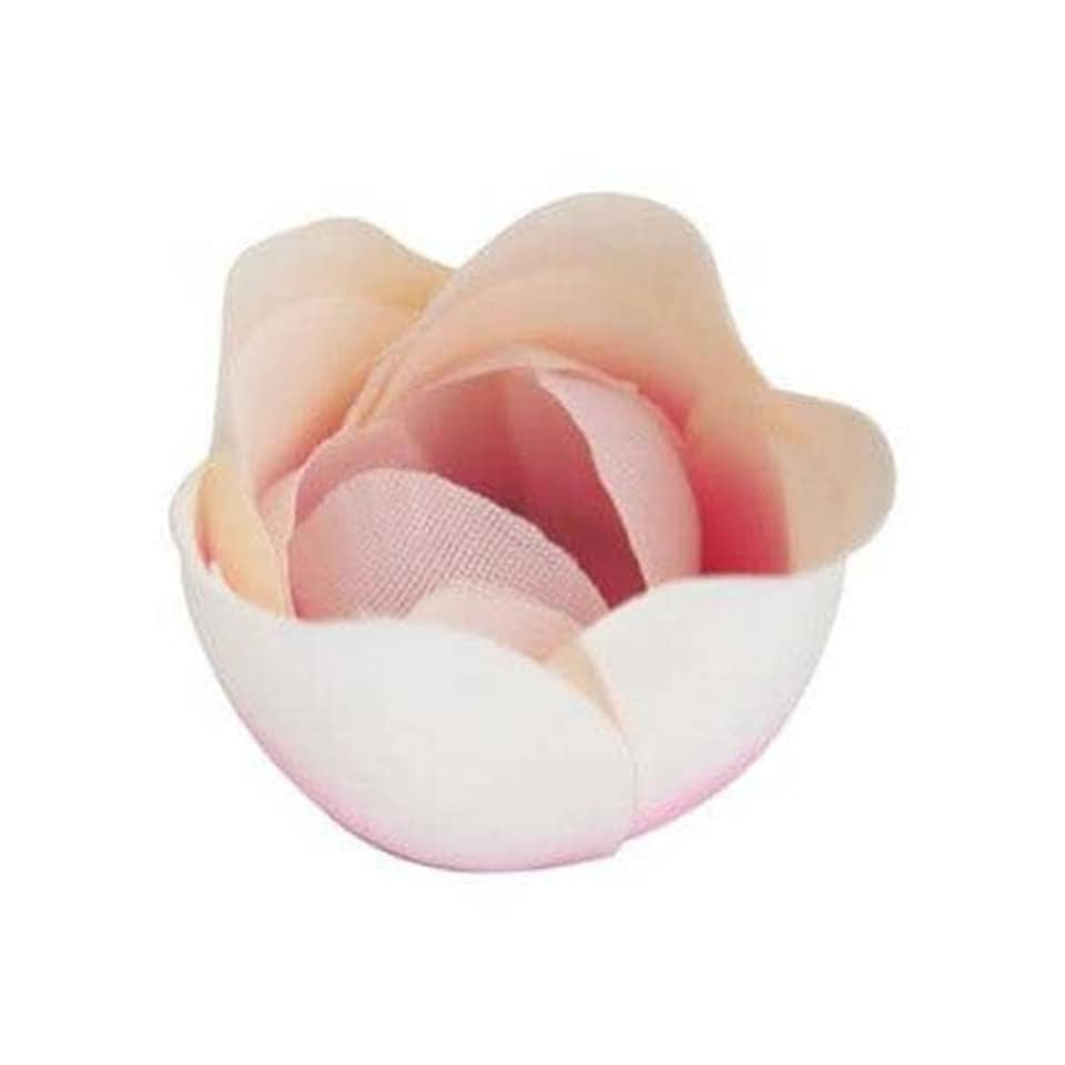 image 1 of Pastel Pink Rose Artificial Flower 45cm