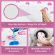 image 4 of Lynmark® Toddler Potty Training Bed Pads, Absorbs Up to 1200ml, 135x85cm Rainbow | Pink | Rainbow | 1