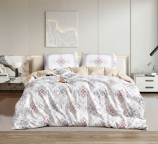 Ezysleep Olivia Floral Printed Duvet Set - Duvet Cover And Matching Pillowcases | Multi