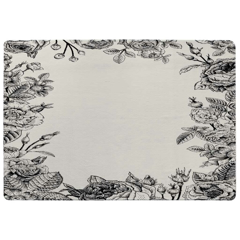 image 1 of Hand Drawn Roses (Rug) Multi | Medium: 80x150cm