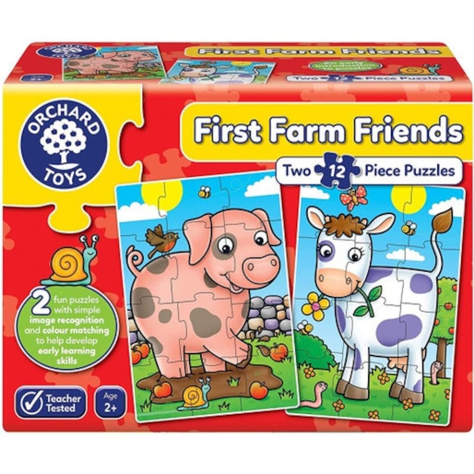 image 1 of Orchard Toys First Farm Friends Jigsaw Puzzles