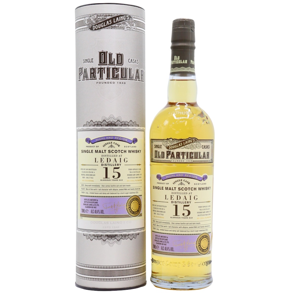 Ledaig - Old Particular Single Cask No. 17765  2008 15 year old Whisky