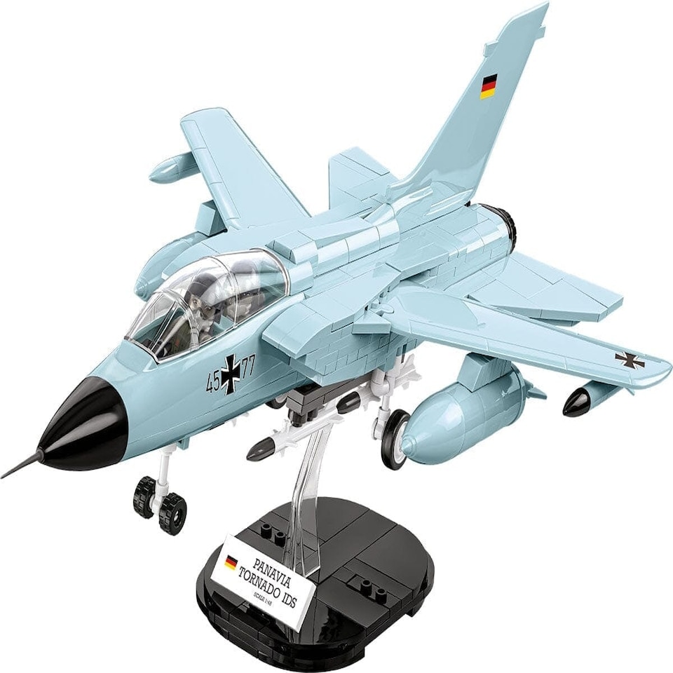 image 1 of Panavia Tornado IDS German brick plane model - COBI 5853 - 493 bricks