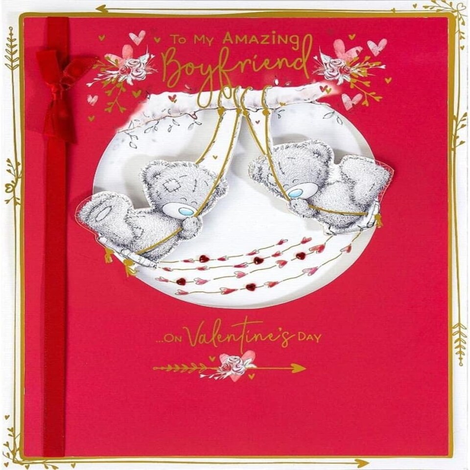image 1 of Me To You Bear Amazing Boyfriend Valentine's Day Boxed Card