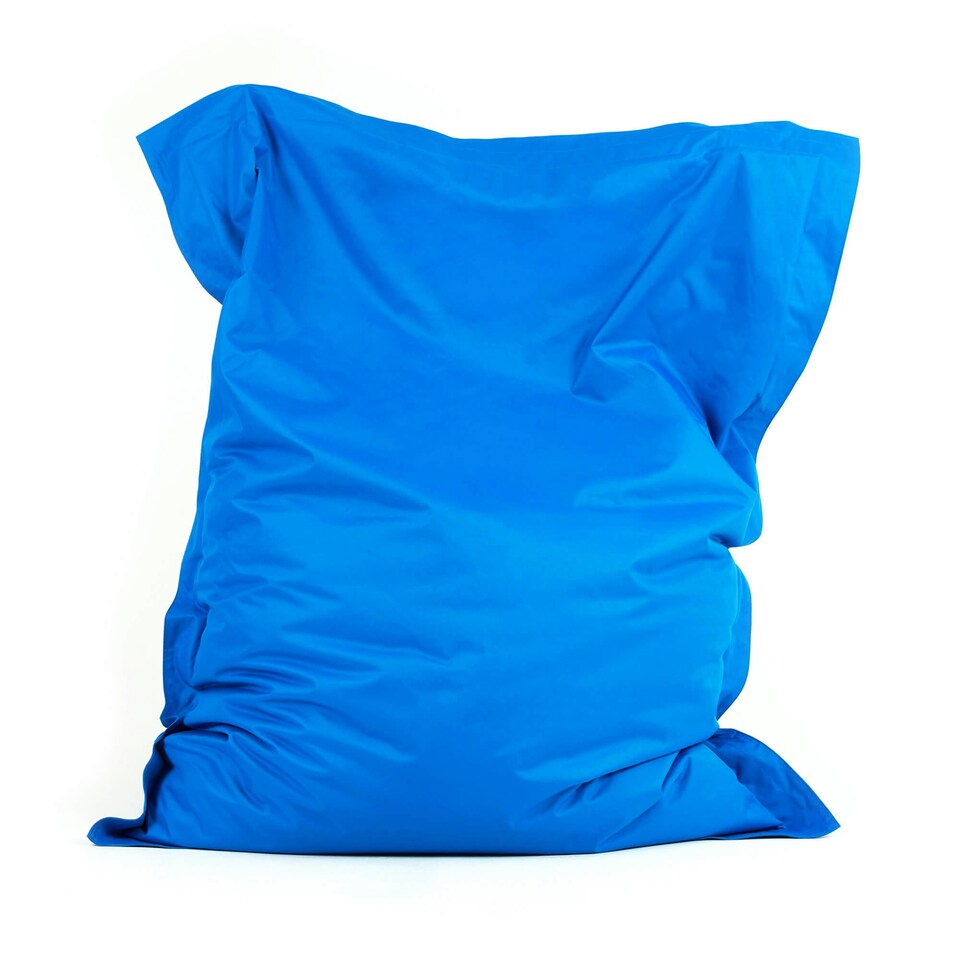 image 1 of icon Bazaar Bag Blue Giant Indoor Outdoor Bean Bag Lounger Blue
