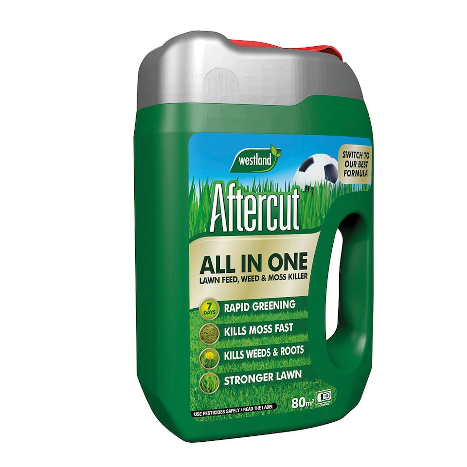 image 1 of Westland Aftercut All In One Lawn Feed Weed & Moss Spreader - 80m2