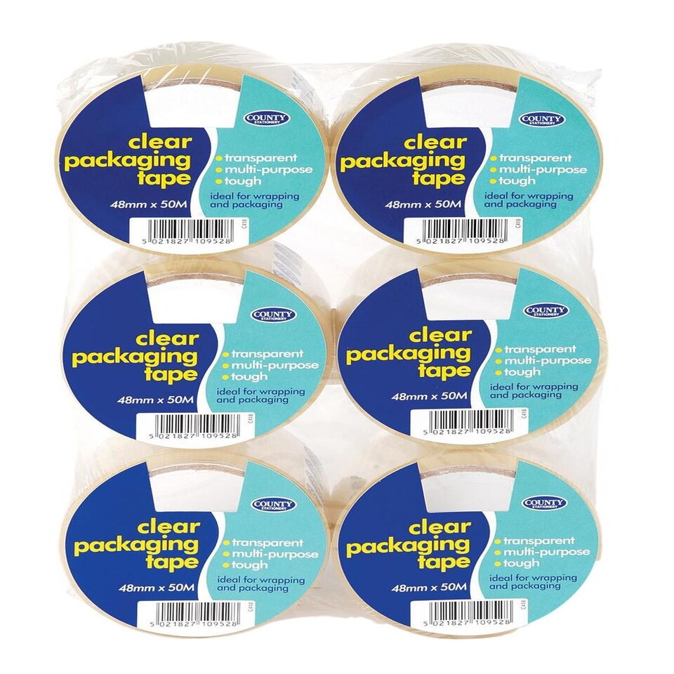 image 1 of Single Clear Packing Tape 48mm x 50M