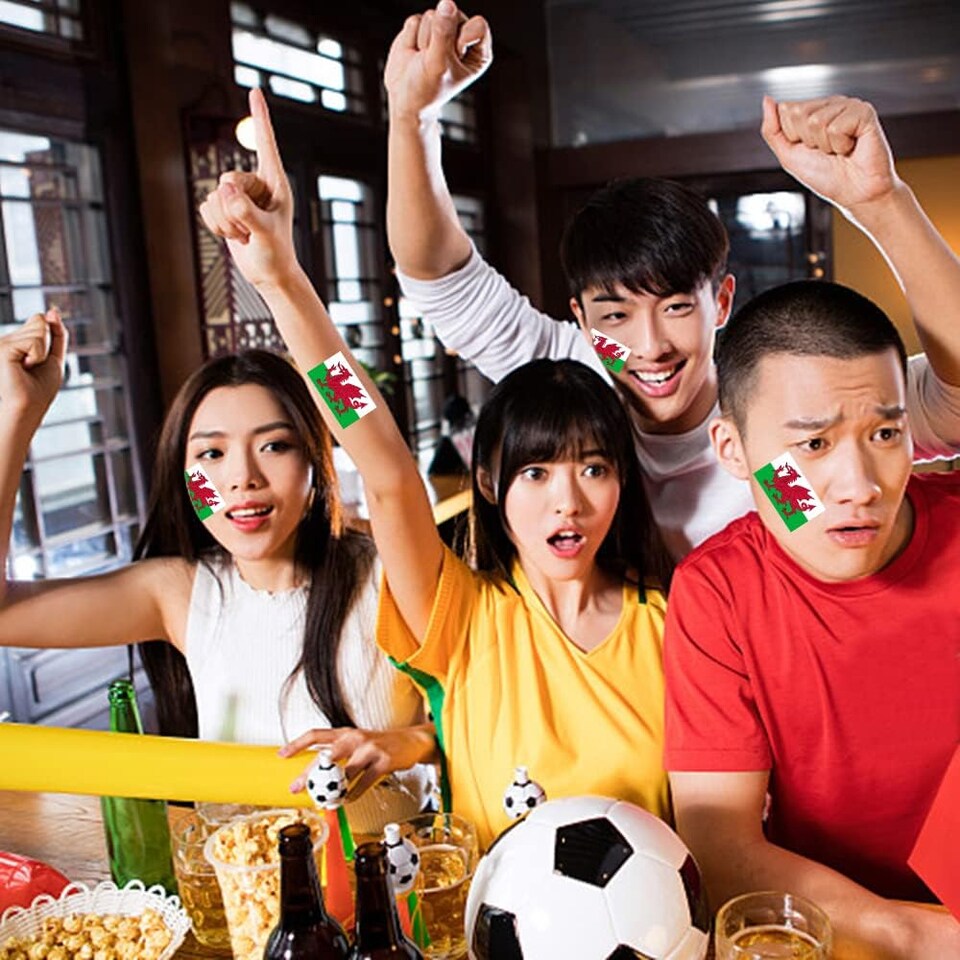 image 1 of 20pcs PVC Hand Waving Flags  Mini Flags | Multi
