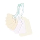 image 1 of Strung Ticket 21x13mm White (Pack of 1000) KF01615