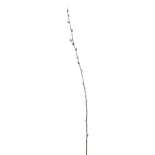 Hill Interiors Faux Pussy Willow Branch - Brown/Green - 103cm