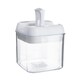 image 4 of Argon Tableware Flip Lock Plastic Food Storage Containers - 500ml - White - Pack of 9
