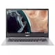 image 1 of ASUS Chromebook CX1 CX1400CKA-NK0408 Intel Pentium Silver N6000 4GB RAM 128GB eMMC 14 Inch Full HD ChromeOS Laptop - Silver - CX1400CKA-NK0408