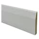 image 1 of PACK OF 20 (Total 20 Units) - 18mm x 119mm White Primed MDF Chamfered & Round Bullnose Skirting Board - 2700mm Length