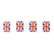 Union Jack Fabric Flag Bunting 90m (25 x 3.6m)