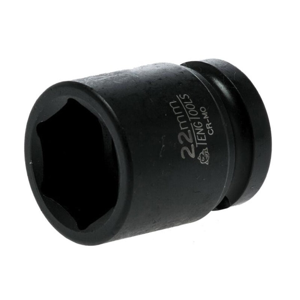 Teng Hexagon 6-point Impact Socket - Multi Colour - 22mm