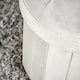 image 6 of Round Ottoman Storage Box Seat Foot Stool Suitable for All Rooms Home | Cream | Beige