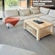 image 7 of NOVECRAFTO Self Adhesive Floor Planks | 5.9x35.9in (91.4x15.2cm) Each | Peel & Stick Vinyl Flooring | Grey Oak Wood Effect | Waterproof DIY Tiles Grey | 5 sqm
