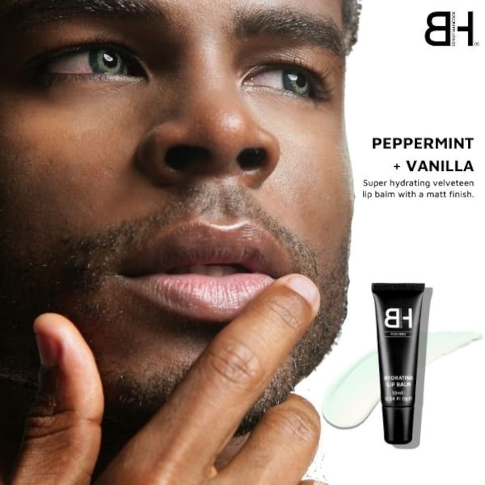 image 1 of Benny Hancock Hydrating Lip Balm Peppermint and Vanilla