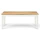image 2 of Ivory and Oak Classic Coffee Table | White | White