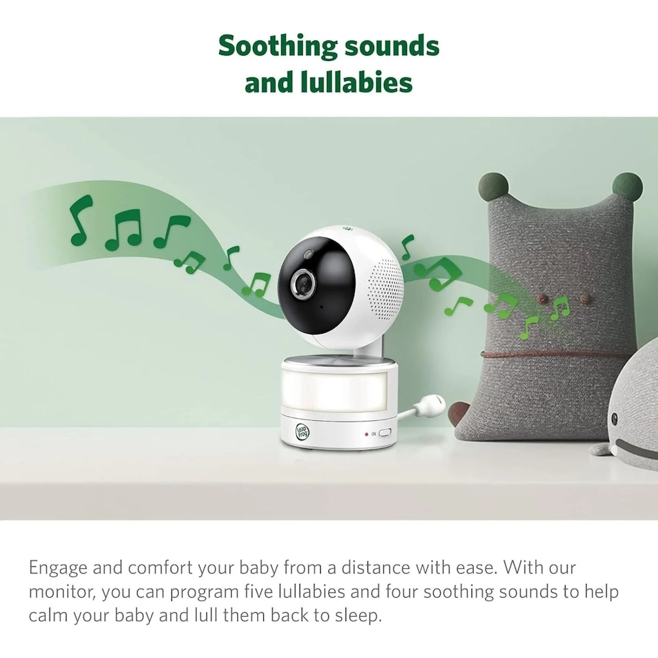 image 1 of LeapFrog LF915HD 5" HD Pan & Tilt Baby Monitor
