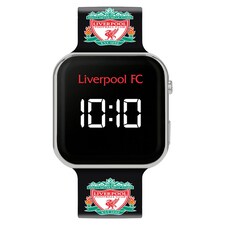 Liverpool FC Childrens/Kids LED Digital Watch (Batteries Included) | Black | Black/Red/Green | 1