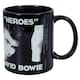 image 1 of David Bowie Heroes Ceramic Mug - Black - One Size