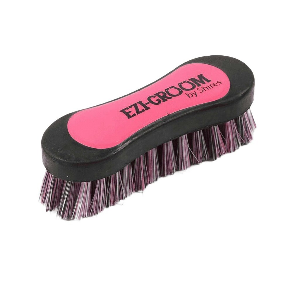 Ezi-Groom Horse Face Brush - Bright Pink - 125mm x 25mm