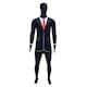 image 4 of Bristol Novelty Unisex Business Suit Disappearing Man Costume - Navy - One Size One Size