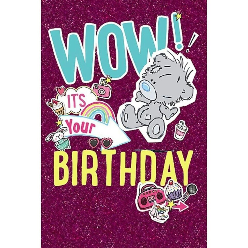 image 1 of My Dinky Its Your Birthday Me to You Bear Card