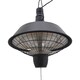 image 8 of Outsunny 2100W Outdoor Ceiling Mounted Halogen Electric Heater Hanging Patio Garden Warmer Light - Black