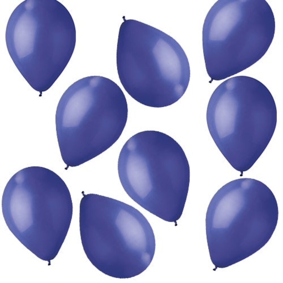 Navy Blue Biodegradable Mini Latex Balloons 13cm / 5 in - Pack of 50