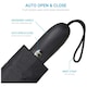 image 4 of Lifeventure Medium Trek Umbrella | Black