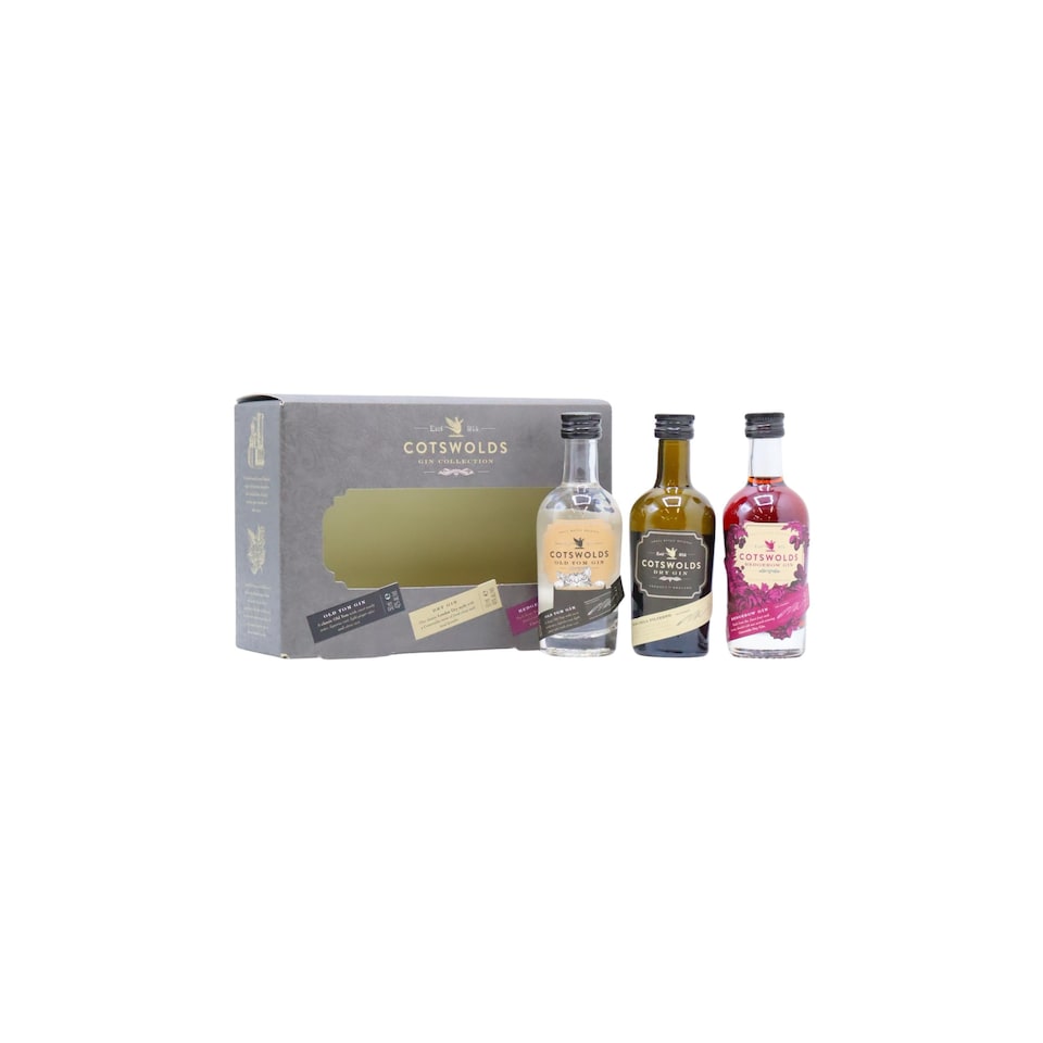 Cotswolds - English Gin Miniature Gift Pack