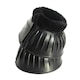 image 4 of Rhinegold Fleece Trim Overreach Boot | Black | Colour: Brown/Black
Size: X-Large