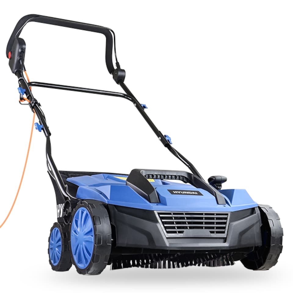 image 1 of Hyundai 1600W 15'' 38cm Artificial Grass Astro Turf Sweeper Multi-use Brush 45L Collection Bag HYSW1600E