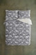 image 3 of Woodland Folk Animal Duvet Cover Set – Soft Fleece with Cosy Sherpa Reverse | Grey | King