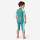 image 3 of Decathlon Baby UV-Protection Wetsuit Green With Savannah Print
