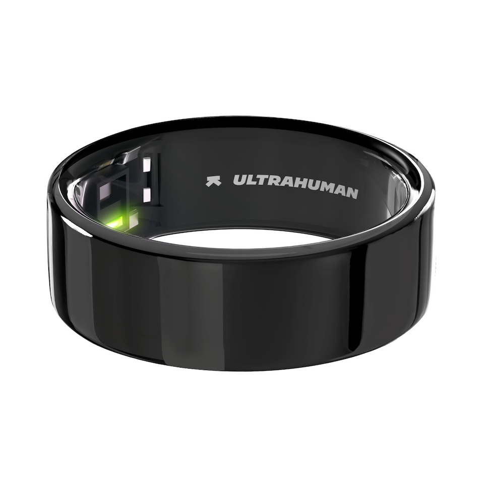 image 1 of Ultrahuman Ring Air - Aster Black, Size 11