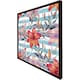 image 3 of Bouquet of watercolour tiger lilies (Picutre Frame) Brown | Oak | XL