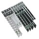 image 3 of HCS + HSS Jigsaw Blade Set With Universal Fitting Fitment for Wood Steel 10pc