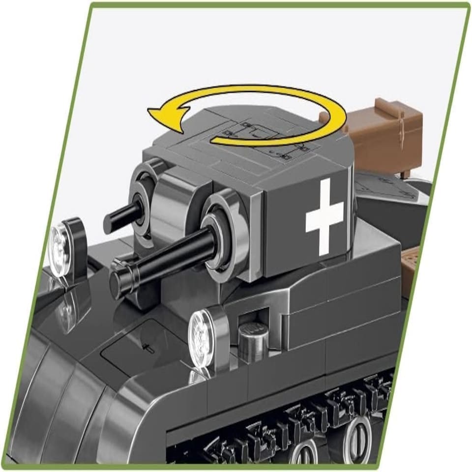 image 1 of Cobi 2718 - World War II - Panzer II AusFA 250 pcs