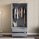 image 8 of Vida Designs Glinton 2 Door 2 Drawer Wardrobe With Clothes Rail, Grey