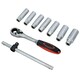 image 2 of Shock Absorber Suspension Strut Nuts Remover + Installer 18pc Kit 1/2" Drive