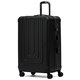 image 1 of Flight Knight Premium Lightweight Suitcase - Built-in Side Lock - 8 Spinner Wheels - ABS Hard Shell Carry On Or Check in Luggage - 100 Airlines Approved Black | Black | Large