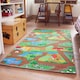 image 2 of KUKOON Double Sided Farm Town Kids Rug 80cm x 150cm