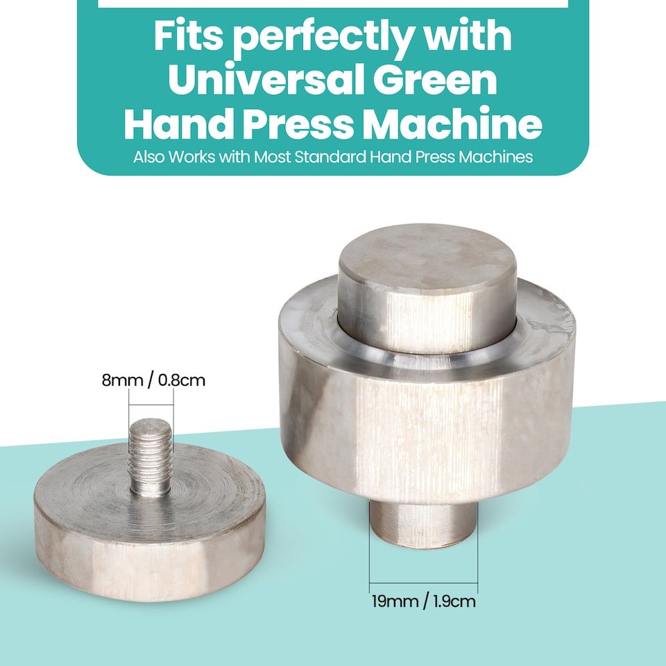 image 1 of Trimming Shop 40mm Eyelet Grommet Fixing Dies Tool Set