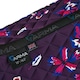 image 2 of ARMA Hyde Park Flowers Horse Saddlecloth - Purple/Black - 14in - 14in