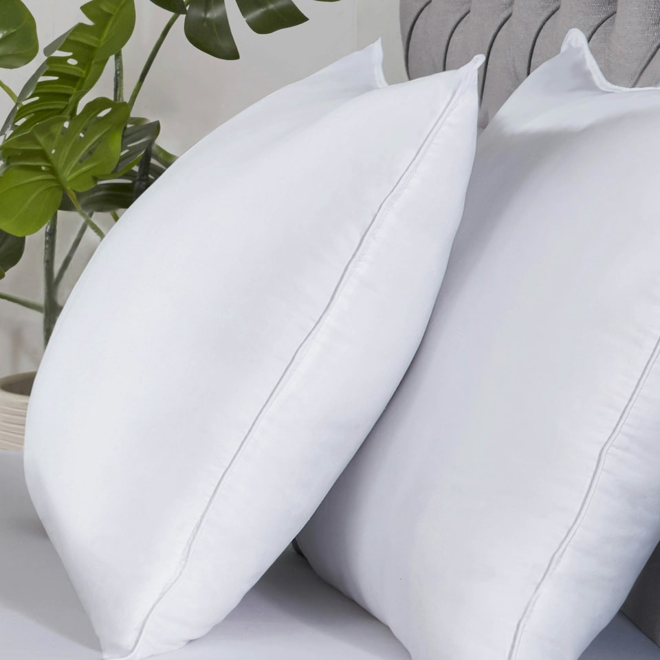 image 1 of BHS Dreamy Nights Recycled Pillow | White | White | 1
